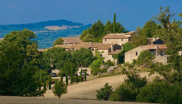 Provencal Hamlet perched high above the Luberon